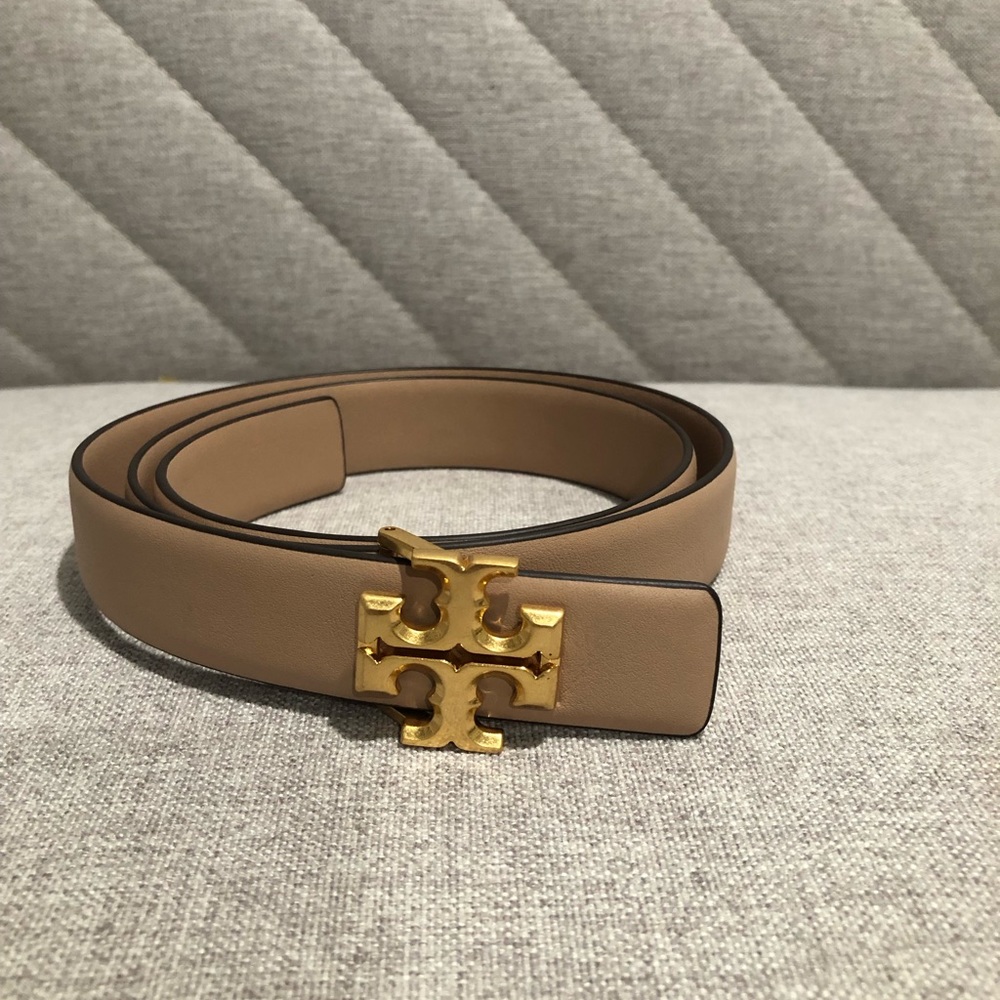 Tory Burch Kira Logo Belt